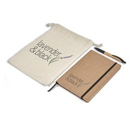 Okiyo Noto Cork & Bamboo Notebook & Pen Set