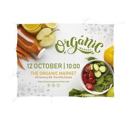 Sublimated Display Fabric Banner 2m x 1.5m