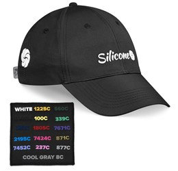 Pre-Branded Performance Cap Showcasing Silicone Branding